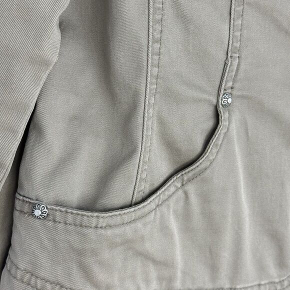 Live a Little LAL Denim Jean Jacket, Women Size M Brown Button Cotton - Picture 13 of 16